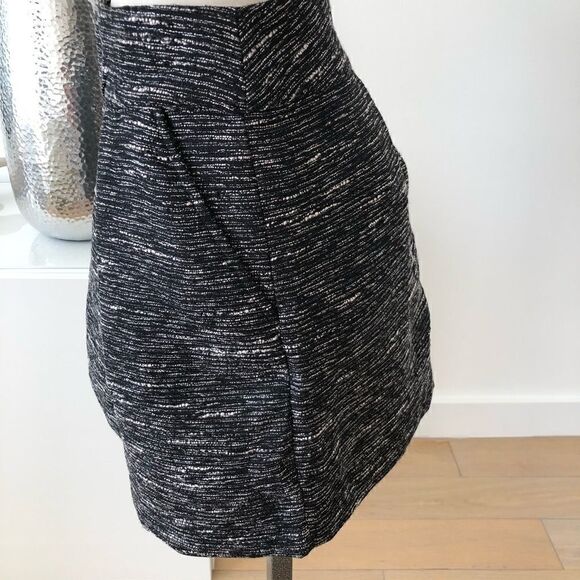 Loft Textured Lined A-line Skirt - Picture 5 of 8